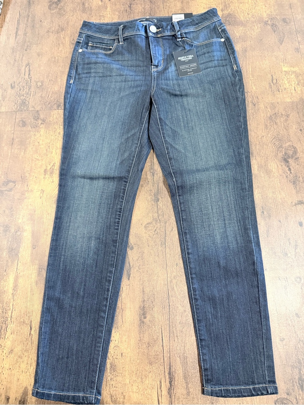 Simply Vera Vera Wang Skinny Jeans in Indigo Wash